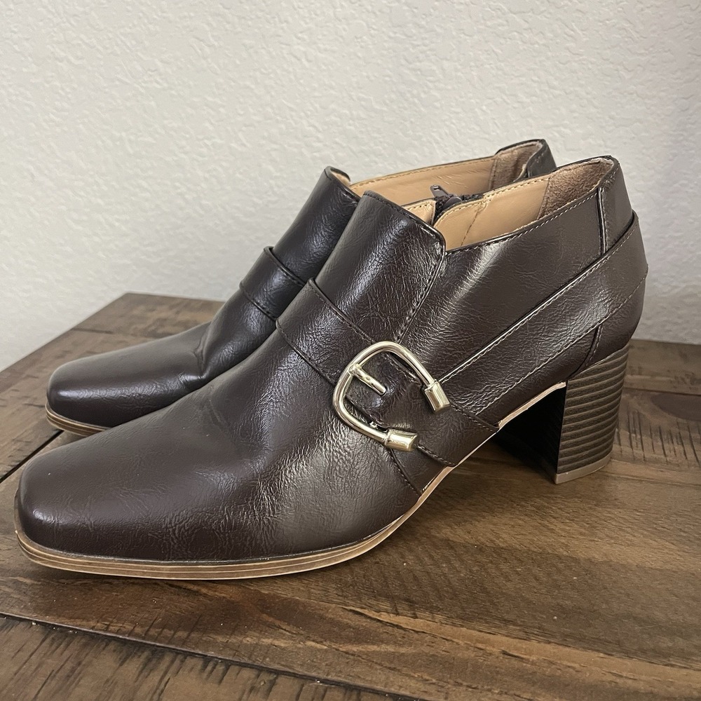 Abella True Comfort Alice Galaxy Black Pump Shoes Office Work Heels Women's‎ 9.5